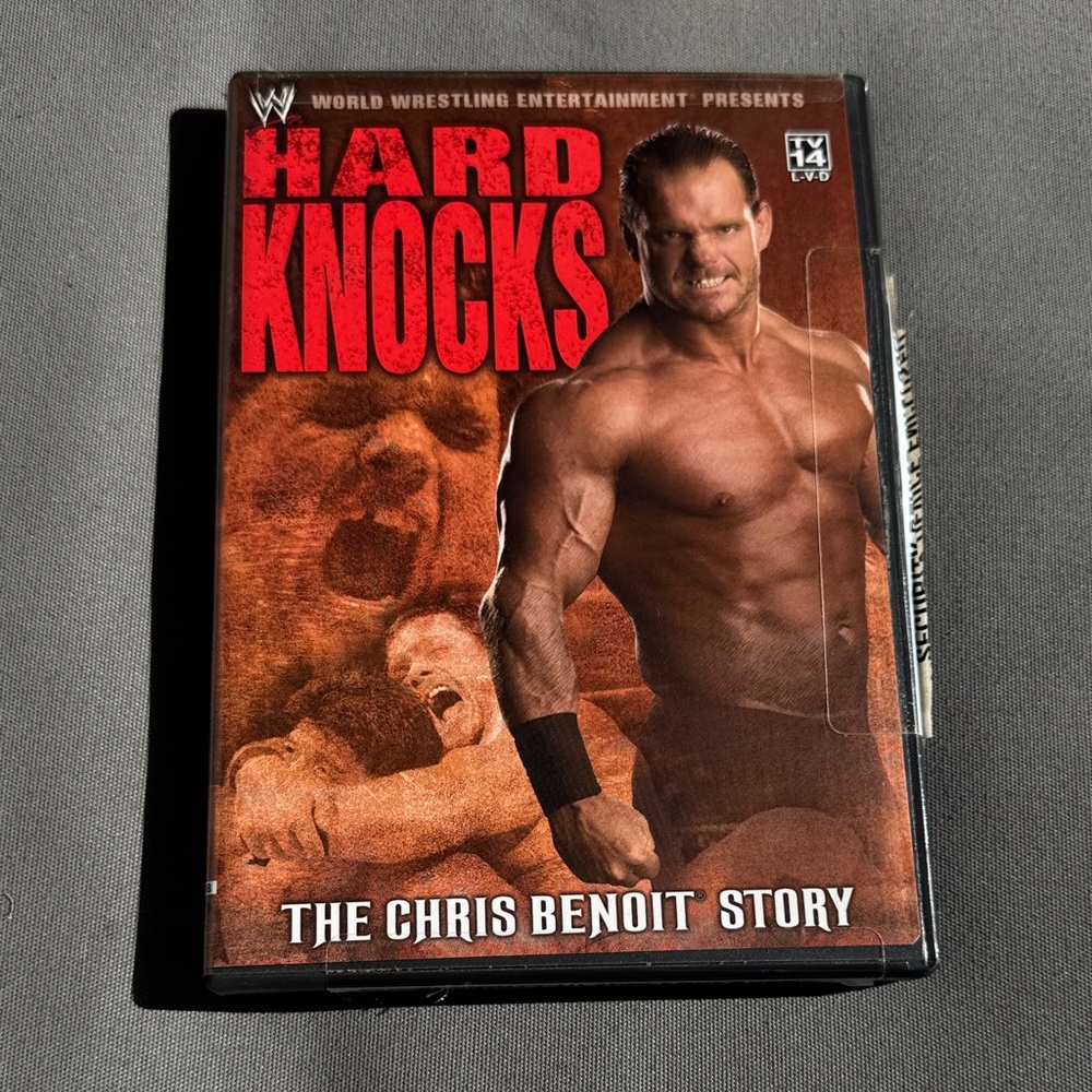 WWE Hard Knocks: The Chris Benoit Story DVD - Red and Black